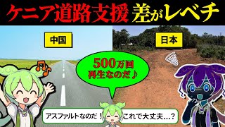 ケニア人「日本のインフラ支援は最悪…」しかし、衝撃の真実を知り・・・【ずんだもん＆ゆっくり解説】 [upl. by Solahcin]