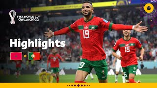 History for the Atlas Lions  Morocco v Portugal  FIFA World Cup Qatar 2022 [upl. by Aynor]