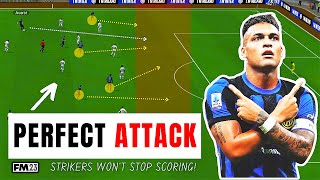 THE PERFECT ATTACK  BEAST 352 Tactic Inzaghi  FM23 TACTICS  FOOTBALL MANAGER 2023 [upl. by Gaddi559]