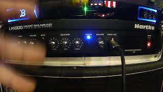 Tone On A Budget Hartke LH1000 Bass Amplifier [upl. by Nobe586]