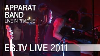 Apparat Band live in Prague 2011 [upl. by Yerhpmuh]