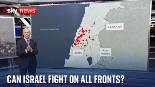 Can Israel sustain fighting on three fronts  Professor Michael Clarke analysis [upl. by Donnamarie722]