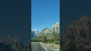 Wonderful view of the Tetons [upl. by Nolyad]