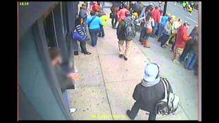 Surveillance Video Related to Boston Bombings [upl. by Tarryn]