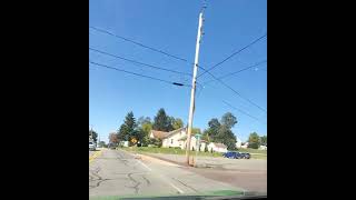 Driving PA 487 from Elysburg PA to Bloomsburg PA with gorgeous fall foliage 10102022 [upl. by Gehlbach]