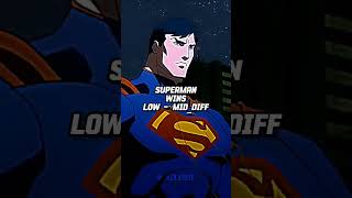 SUPERMAN VS THOR ALL VERSIONS  shorts [upl. by Tranquada]