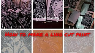 How to start linocut printmaking  youtubeshorts shortvideo art linocut trending viralvideo [upl. by Kwapong944]