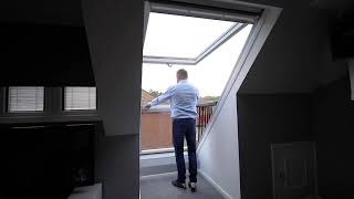 Stunning Velux Cabrio Window Demonstration [upl. by Ianahs]