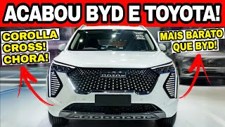 🚨 NOVO SUV BARATO DA GWM QUE VAI DERRUBAR COROLLA CROSS E COMPASS NO BRASIL MUITO MAIS COMPLETO [upl. by Nylecyoj]