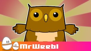 Owls Hate Simon Cowel  animated music video  MrWeebl [upl. by Nnawtna329]