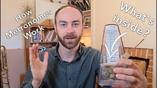 How Metronomes Works mechanics inside unpacked [upl. by Aihtibat892]