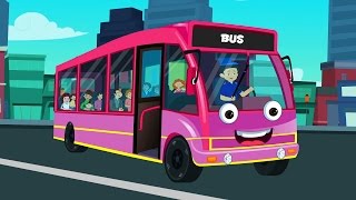 Wheels On The Bus  Nursery Rhymes and Kids Songs [upl. by Bork]