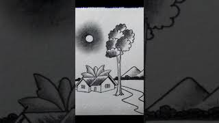 ছবি আঁকা রং তুলি viralvideo art mresikder🇧🇩❣️Drawing [upl. by Arinayed]