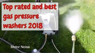 Top rated and best gas pressure washers 2018 [upl. by Averir]