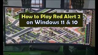 How to Play Red Alert 2 on Windows 11 and Windows 10  with NO BLACK SCREEN 100 WORKS [upl. by Sorilda]