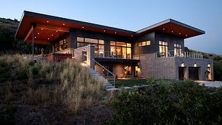 Modern House Plans  5860 SLC a Modern House in Salt Lake City [upl. by Eirrek]