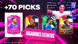 ABRO 70 PICKS DE 95 Y SACAMOS JUGADORES EXTINTOS  FC 24 [upl. by Rodrick]