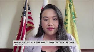 Oakland NAACP throws support behind booting Mayor Thao [upl. by Pincus82]