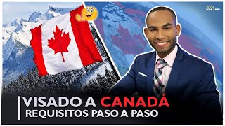 Como aplicar a visa de turista Canadiense en línea paso a paso 2022 [upl. by Beasley]