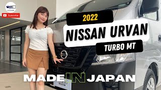 2022 Nissan Urvan NV350 Turbo MT  Exterior and Interior Review [upl. by Anirtak892]