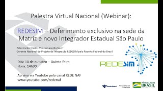 Webinar Novidades REDESIM [upl. by Tjaden]