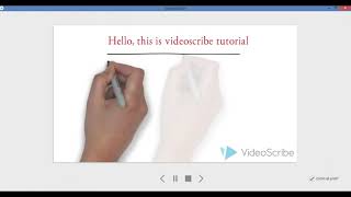 VideoScribe Basic Tutorial [upl. by Nallek]