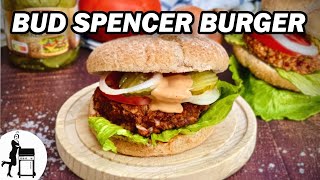 Kidneybohnen Burger  Bud Spencer Burger  Die Frau am Grill [upl. by Zeena]