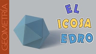 Como hacer un Icosaedro Paso a paso  How to make an Icosahedron [upl. by Llehcear811]