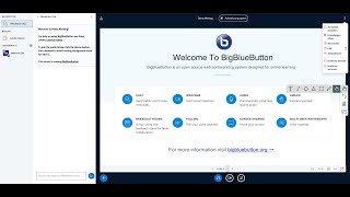 AMIDEAST online platform  BigBlueButton BBB [upl. by Bakki310]