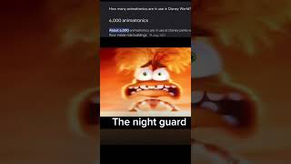 Disney night guards every night 😭 [upl. by Osmen]