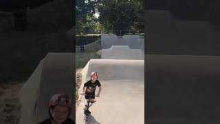 Tailwhip at haddenham skatepark scooter [upl. by Anyotal]