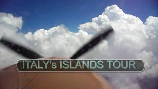 Italys Islands Flying Tour with Cessna Turboprop [upl. by Otrebogir202]