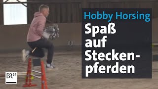 Hobby Horsing Neue Trendsportart kommt langsam auch hier an  Abendschau  BR24 [upl. by Yengac]