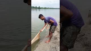 Amazing Fishing in River shortvideo [upl. by Neliac]