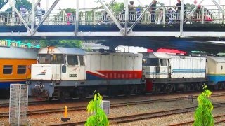 Traksi Ganda Double Traction BB 302 04 dan BB 303 10 dengan U52 [upl. by Reichert]