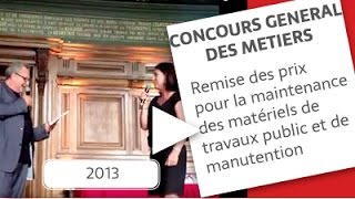 CONCOURS GENERAL DES METIERS 2013 [upl. by Animaj]