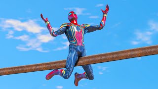 GTA 5 SPIDERMAN Ragdolls Compilation Euphoria Physcis Showcase Long Video 12 [upl. by Adyl522]