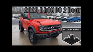 23 Bronco V6 2 Door Big Bend [upl. by Dell]