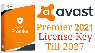 Avast Premier 2021 to 2027 license key Updated [upl. by Ymas]