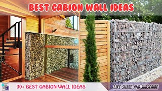 35 BEST GABION WALL IDEAS  GABION WALL DESIGN  COOL GABION WALL [upl. by Eerual343]