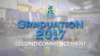 NCU Graduation 2017  Second Commencement  LIVE STREAM [upl. by Darach]