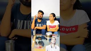 Couple Masti funny shorts shortvideo love comedy couple [upl. by Annauqaj]