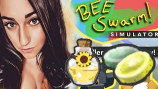 how to get enzymes and oils from the planters bee swarm simulator Roblox [upl. by Eekram]