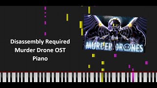 Disassembly Required Murder Drone OST Piano Cover [upl. by Vial]