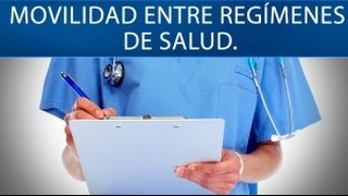 Movilidad entre regímenes de salud  MinSalud Derecho Público [upl. by Bradlee179]