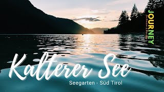 Kalterer See  Süd Tirol  Seegarten  Kleiner Überblick 60FpS [upl. by Ethe]