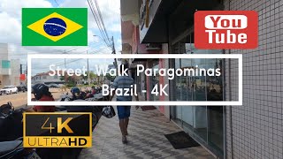 🇧🇷 Street Walk Paragominas  Brazil  4K [upl. by Eevets35]