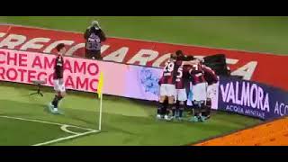 BolognaSpezia 21 gol di Arnautovic live [upl. by Dempsey777]