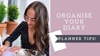 How to organize your planner  diary for 2019 [upl. by Nahta523]