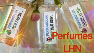 PERFUMES LHN perfumes argentinos 🇦🇷perfumeslhn perfumesinspiracion perfumes arte [upl. by Aynnek209]